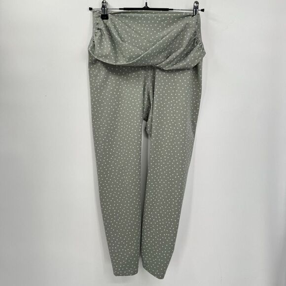Nike Yoga Women's Size L Particle Grey 7/8 Length High-Waisted Leggings‎ - Picture 1 of 5